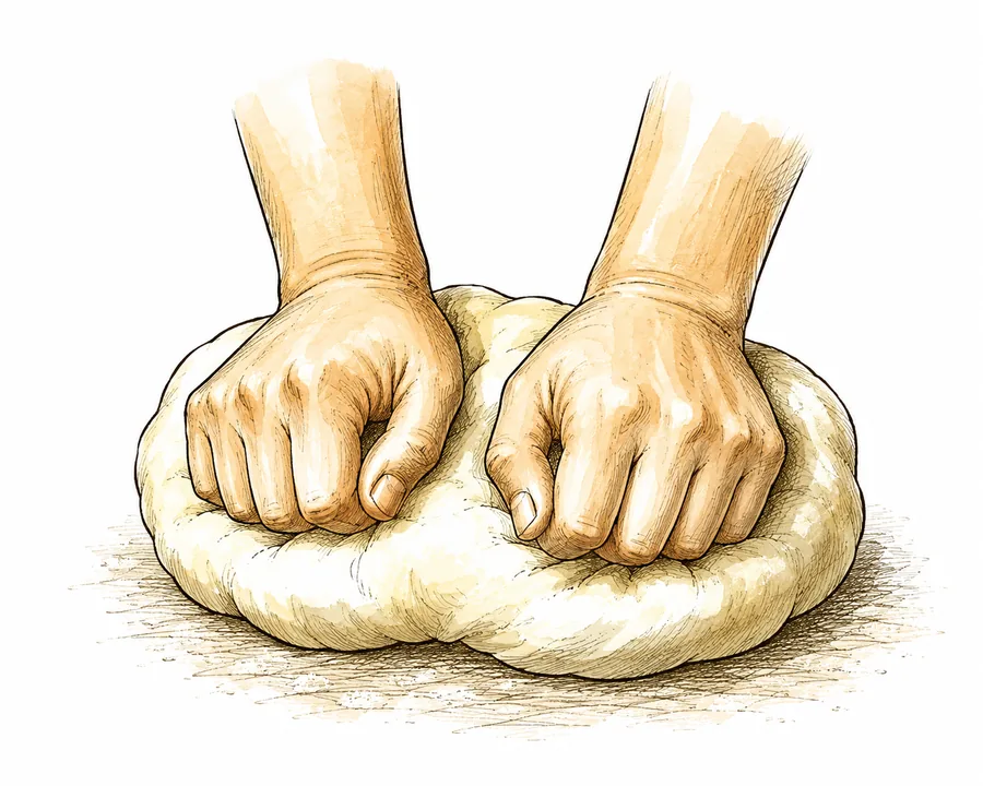 Knead illustration
