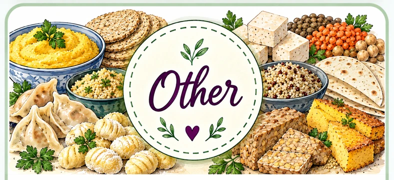 Other sides such as polenta, oatcakes and dumplings